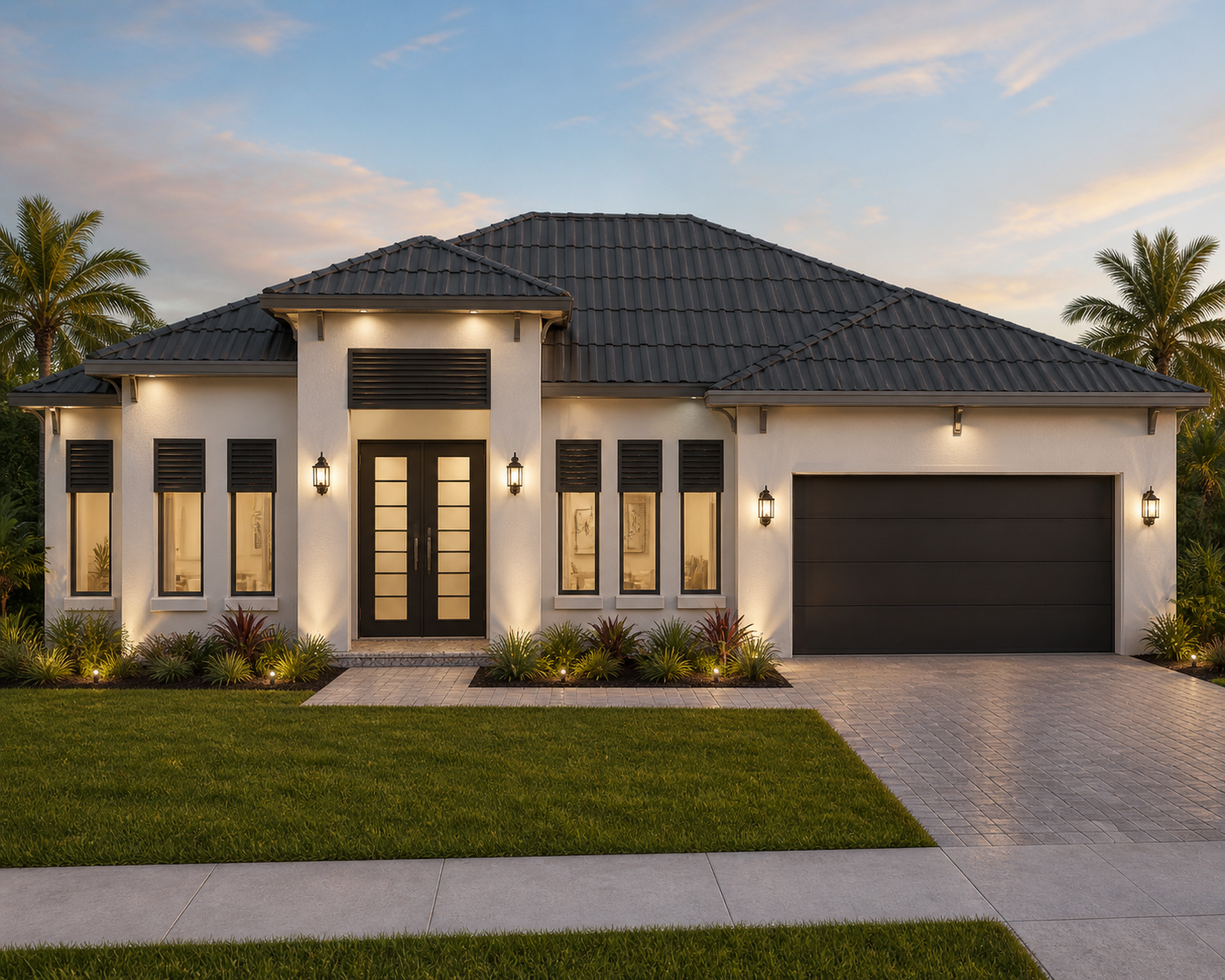 Jupiter II alternate stucco elevation concept